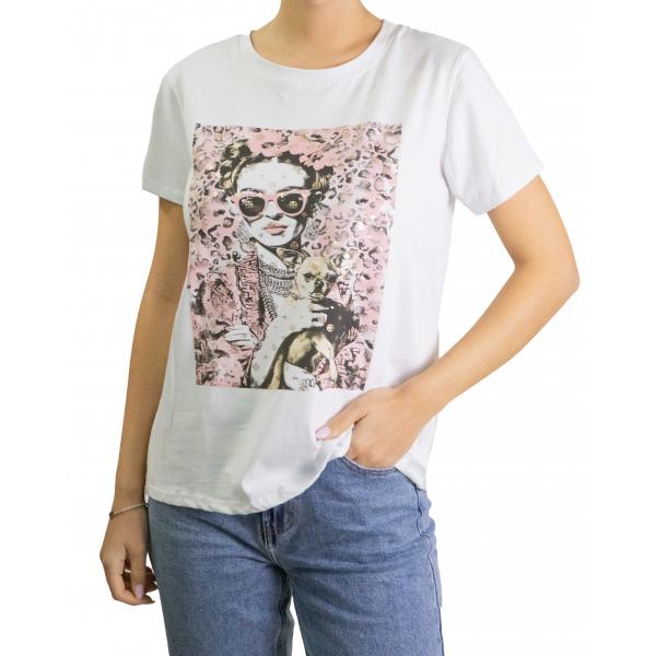 t shirt con stampa